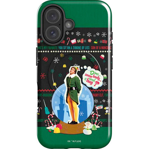 Elf Does Someone Need a Hug iPhone 16 Plus Magsafe Impact Case
